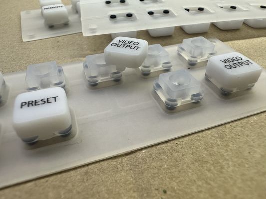 Connector CJT Polyurethane Membrane Switch ISO9001 ROHS SGS Certified Flexible Durable Control Panel Interface