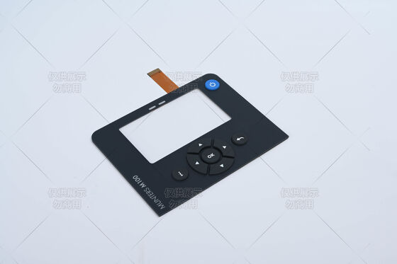 Membrane Switch Rubber Membrane Switch with Yellow Led Colors and Certified ISO9001 ROHS SGS Providing Control Solutions