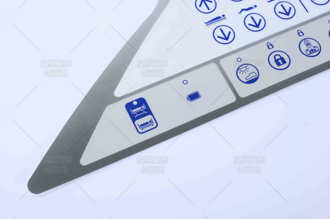 Silkscreen Printing / Digital Printing Membrane Tactile Switches Resistance Range 0.5-10Ω