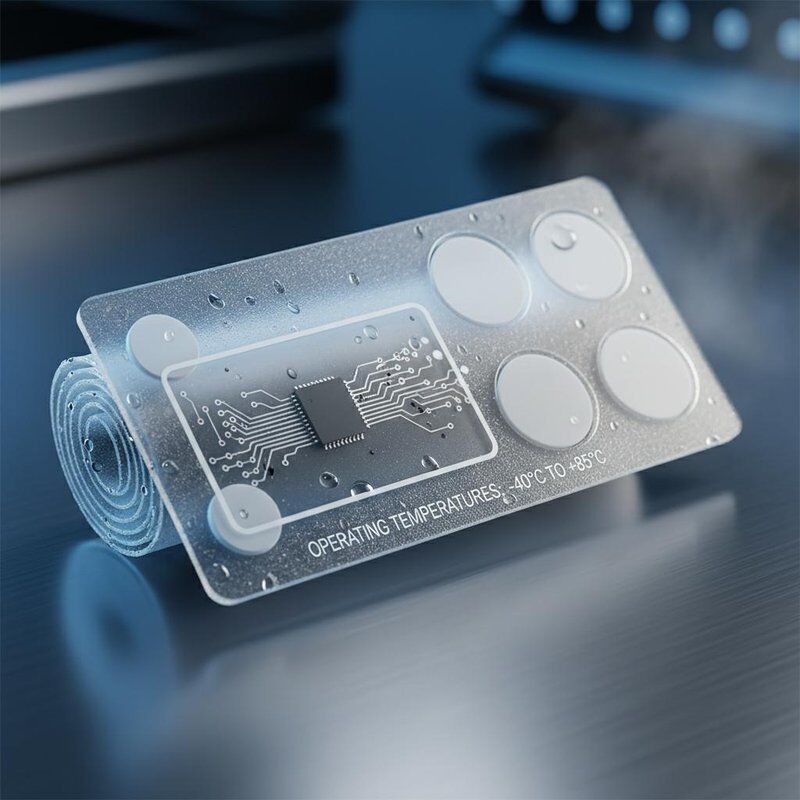 Tactile Or Non-tactile Flexible Membrane Switch Coated Designed To Withstand Harsh Temperatures Negative 40 To Positive 85 Celsius